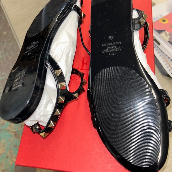 Valentino Garavani Shoes Valentino Rockstud Jelly Sandals Size 39